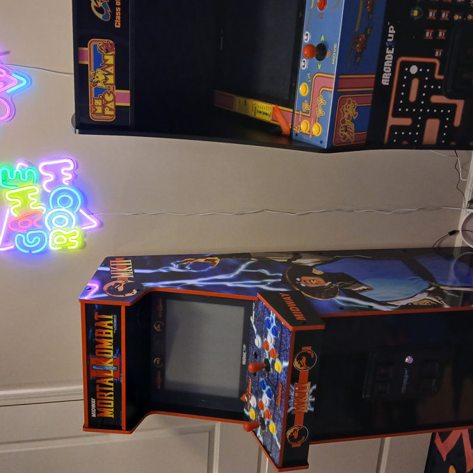 Arcade 1Up Arcade1up MS PACMAN/GALAGA 1981 DLX ED & Reviews | Wayfair